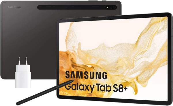 Energiemerkmale & Software Samsung Galaxy Tab S8+ 128GB 5G grau