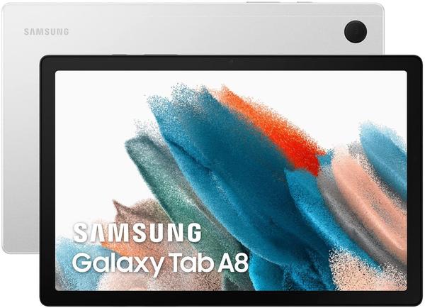 Samsung Galaxy Tab A8 SM-X205N 4G LTE 128 GB 26,7 cm (10.5 Zoll), Tiger 4 GB Wi-Fi 5 (802.11ac) Android 11 Silber