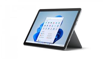 Microsoft Surface Go 3 128 GB 26,7 cm (10.5 Zoll) Intel® CoreTM i3 8 GB Wi-Fi 6 (802.11ax) Windows 10 Pro Platin
