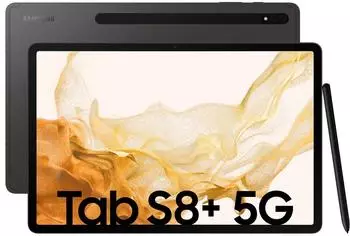 Samsung Galaxy Tab S8+ Enterprise Edition 128GB 5G grau