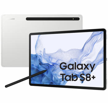 Samsung Galaxy Tab S8+ 256GB WiFi silber (EU)