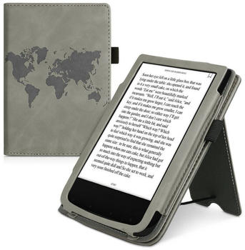 kwmobile Case Pocketbook Touch Lux 4/Lux 5/Touch HD 3/Color (2020) Grau (54817.05)