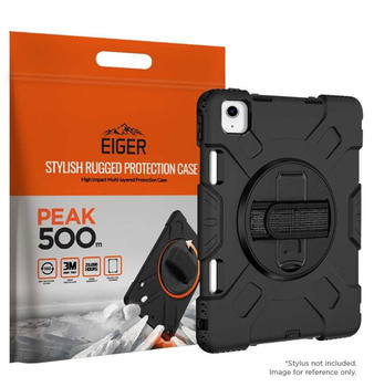 Eiger Peak 500m Outdoor Case iPad 10.9 2022 Schwarz