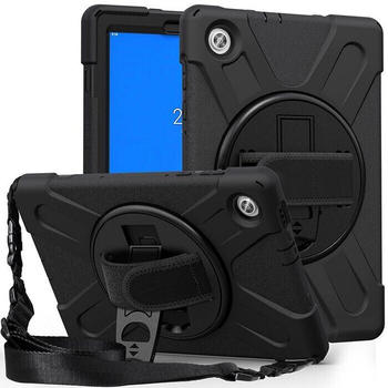 eSTUFF Austin Defender Case Lenovo Tab M10 HD 2nd Gen Schwarz