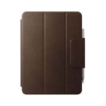 Nomad Modern Leather Folio Plus iPad Pro 11 2022/2021 Braun