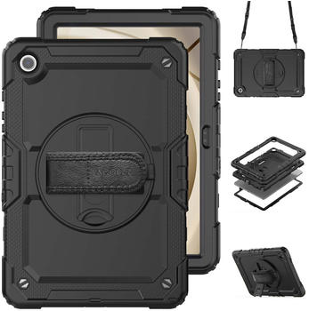 Accezz Rugged Backcover Samsung Galaxy Tab A9+ Schwarz