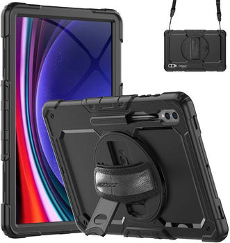 Accezz Rugged Backcover Samsung Galaxy Tab S9 Ultra Schwarz