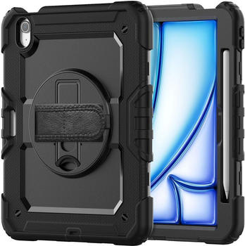 Tech-Protect Solid360 Case iPad Air 11 2024 Schwarz