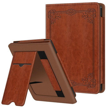 Fintie Case Tolino Shine Color / Kobo Clara Colour Vintage Braun