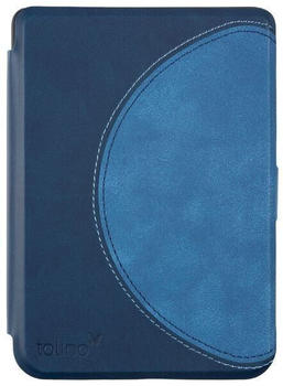Tolino shine / shine color Tasche Slim Blue Semicircle