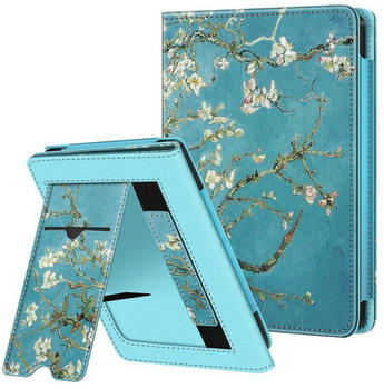 Fintie Case Tolino Shine Color/5 / Kobo Clara Colour/ BW Mandelblüten