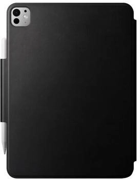 Nomad Modern Leather Folio iPad Pro 11 (M4) 2024 Schwarz
