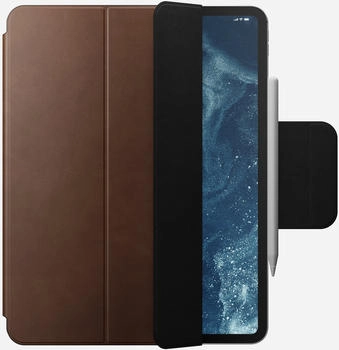 Nomad Modern Leather Folio iPad Pro 13 (M4) 2024 Braun