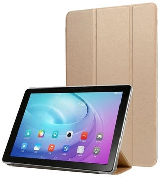 König Design Samsung Galaxy Tab A7 Smart Cover magnetische Abdeckung Schutzhülle Tasche Gold (EDA00873801E)