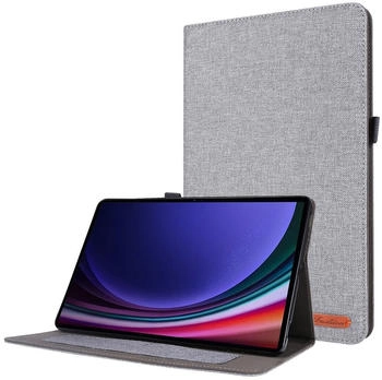 Lobwerk Smart Cover Hülle für Samsung Galaxy Tab S9 FE Plus+ X610/X616 2023 12.4 Zoll Zoll Schutzhülle Flip Case aufstellbare Tasche Bookstyle Design