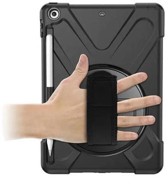 eSTUFF ES681543-BULK Tablet-Schutzhülle (9.7 Zoll) Cover (iPad 2018 (6. Gen), iPad 2017 (5. Gen)), Tablet Hülle, Schwarz