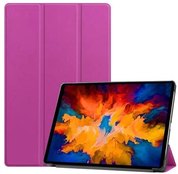 König Design Tablet-Hülle kompatibel mit Lenovo Tab P11 Pro TB-J706L (11.5") Kunstleder Smart Cover Case Etui Violett