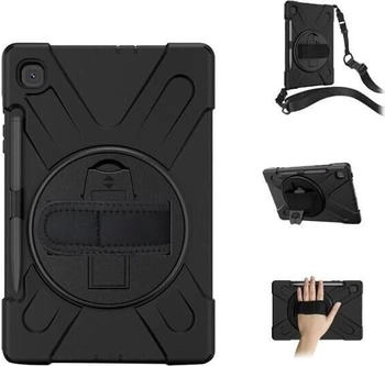 eSTUFF Wombat Defender Case for (Galaxy Tab S6 Lite), Tablet Hülle, Schwarz