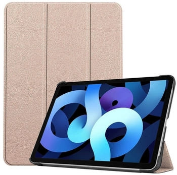 Lobwerk Schutzhülle für Apple Ipad Air 4 2020/2022 4. Generation 10.9 Zoll Wake & Sleep Funktion Sturzdämpfung Aufstellfunktion Gold