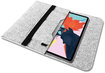 UC-Express Filz Case iPad A16 2025 Grau