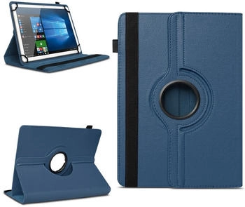 NAmobile Tablet Hülle für Teclast T50 T40 T45HD / Pro Air Tasche Schutzhülle 360° DrehbarFarben:Blau
