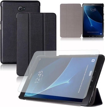 NAmobile Schutzfolie Cover Hülle für Samsung Galaxy Tab A6 10.1 Tablet Tasche Case Schwarz