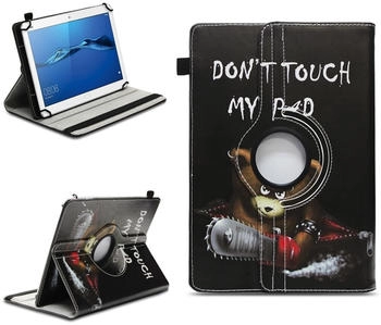 NAmobile Tablet Hülle für Huawei MediaPad T1 T2 T3 T5 10 Tasche Case 360 Drehbar CoverFarben:Motiv 12