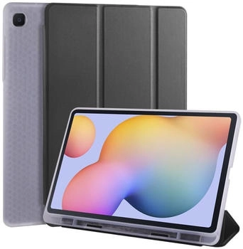 König Design Tablethülle für Samsung Galaxy Tab S6 Lite Schutztasche Wallet Cover 360 Case Etuis Schwarz (EDA00535801A)