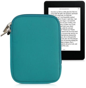 kwmobile Schutztasche für eReader - Neopren Tasche Hülle Cover Case Schutzhülle Petrol - 17 x 12 x 2 cm Innenmaße (50334.78)