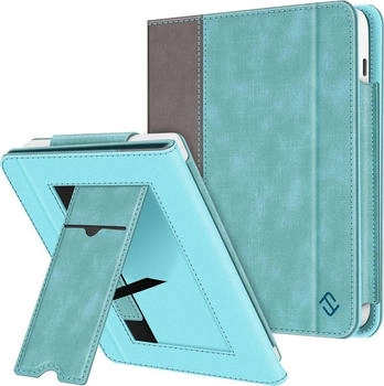 Fintie Case Tolino Vision Color (2024)/Vision 6 (2021) & Kobo Libra Colour (2024)/Libra 2 (2021) Jeansoptik Türkis