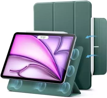 ESR Rebound Magnetic Case iPad Air 13 2025/2024 Dunkelgrün