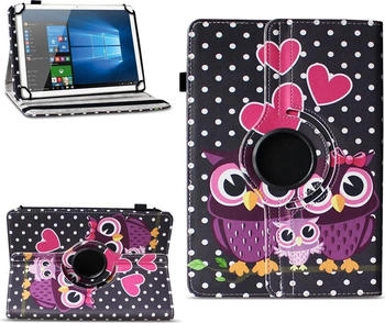 NAmobile Tablet Tasche Teclast T50 T45 P25T P30 T40 M50 M40 Hülle Schutzhülle 360 DrehbarFarben:Motiv 4