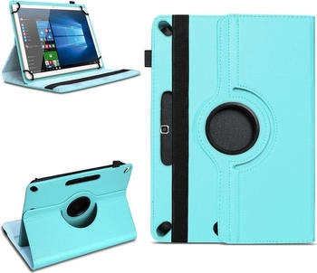 NAmobile Tablet Tasche Acer Iconia One 10 B3-A50 Hülle Schutzhülle Case Cover 360 DrehbarFarben:Türkis