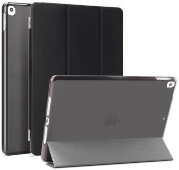 FroShop Schutzhülle für Apple iPad 9./8./7. Generation (2021/2020/2019) 10.2" Etui Tasche Case Smart Cover Standfunktion SCHWARZ