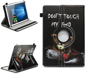 NAmobile Schutzhülle für PEAQ Tablet PET 100 101 1008 Hülle Tasche Case 360 Grad DrehbarFarben:Motiv 9