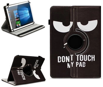 NAmobile Schutzhülle für PEAQ Tablet PET 100 101 1008 Hülle Tasche Case 360 Grad DrehbarFarben:Motiv 5