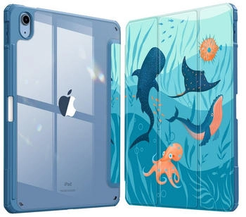Fintie Hybrid Case iPad A16 11 2025 Blau Ozean