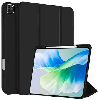 4smarts Folio Case Basic iPad Pro 13 2024 Schwarz