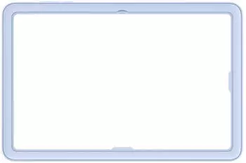 Samsung Frame Cover für das Galaxy Tab S11 Ultra Blau