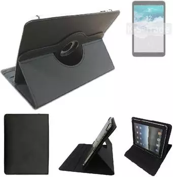 K-S-Trade High quality kompatibel mit Nokia T10 Wi-Fi Schutz Hülle 360° Tablet Case Schutzhülle Flip Cover schwarz. Tablet Hülle drehbar Standfunktion