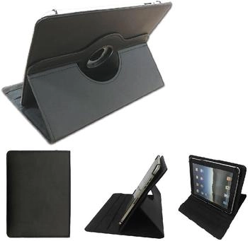 K-S-Trade High quality kompatibel mit Sony Xperia Z3 Tablet Compact Schutz Hülle 360° Tablet Case Schutzhülle Flip Cover schwarz. Tablet Hülle drehbar