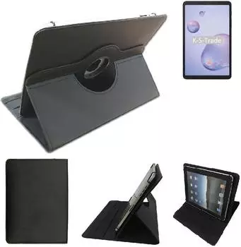 K-S-Trade High quality kompatibel mit Samsung Galaxy Tab A 8.4 (2020) Schutz Hülle 360° Tablet Case Schutzhülle Flip Cover schwarz. Tablet Hülle drehbar