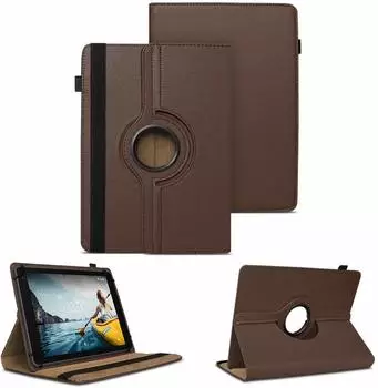 Nauc 360° Case Tabwee Tablet T80 / T90 / W90 2025 Brown
