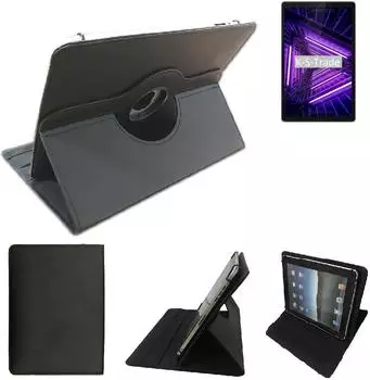 K-S-Trade High quality kompatibel mit Lenovo Smart Tab M10 HD 2nd Gen LTE Google Assistant Schutz Hülle 360° Tablet Case Schutzhülle Flip Cover schwarz.
