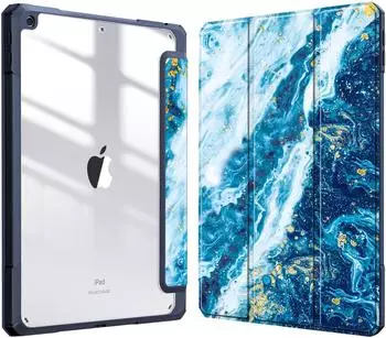 Fintie Hybrid Case iPad 10.2 2019/2020/2021 Ocean Blue