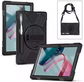eSTUFF Austin Defender Case (Lenovo Tab P11 Pro), Tablet Hülle, Schwarz