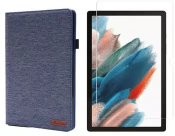 Lobwerk 2in1 Set (H&uuml;lle + Glas) f&uuml;r SamsungGalaxy Tab A8SM-X200 X20510.5 Zo