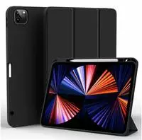 eSTUFF iPad Pro 13 2025/2024 Miami Pencil Case. Black PU Leather, ES68201310-BULK