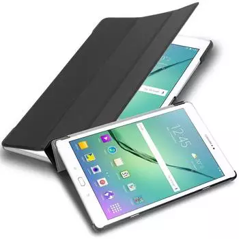 Cadorabo Tablet-H&uuml;lle f&uuml;r Samsung Galaxy Tab S2 9.7 Kunstleder, Standfunktion, schwarz