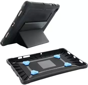 Mobilis PROTECH Tablet-Hülle für Galaxy Tab A8 10,5" mit Ständer & Handschlaufe, verstärkt, schwarz (053013)